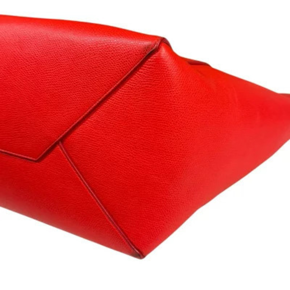 Celine red bag leather shoulder - Picture 8 of 8